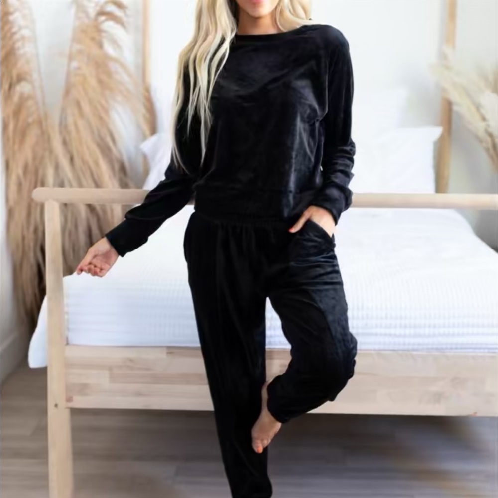 Velour Lounge Set